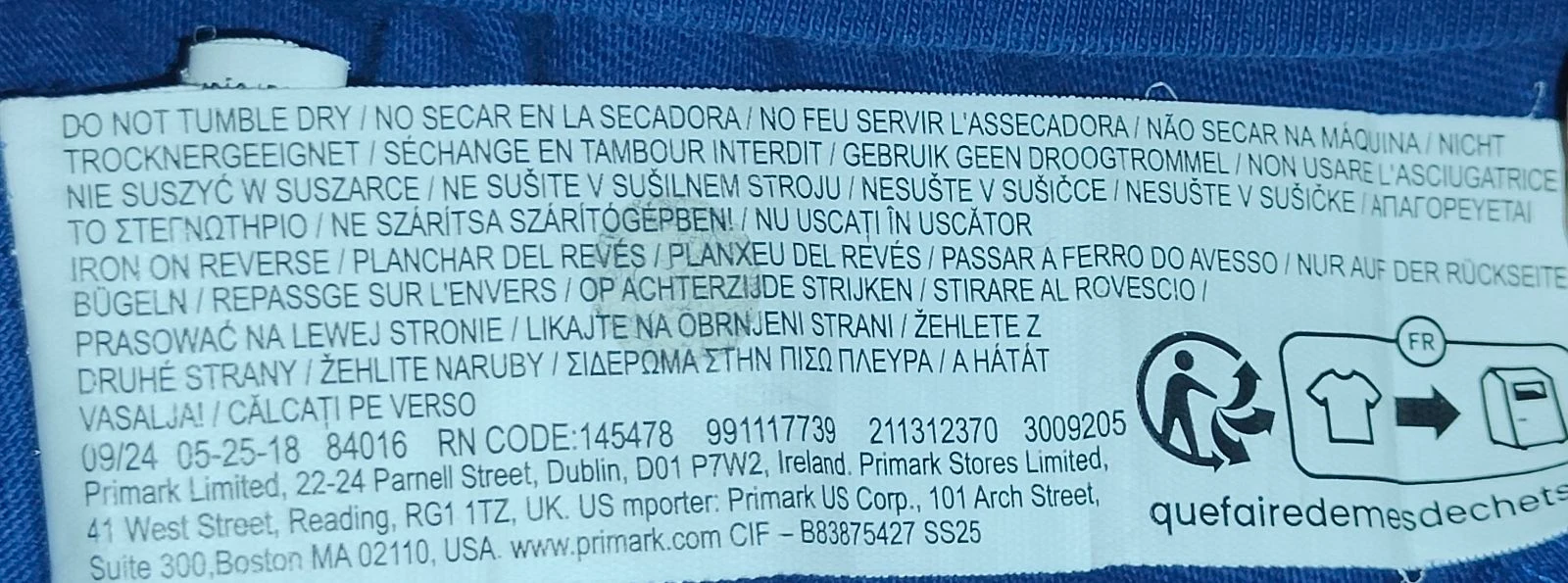 Blauw Sonic the Hedgehog T-shirt Primark 11-12 jaar (152 cm) – photo 7
